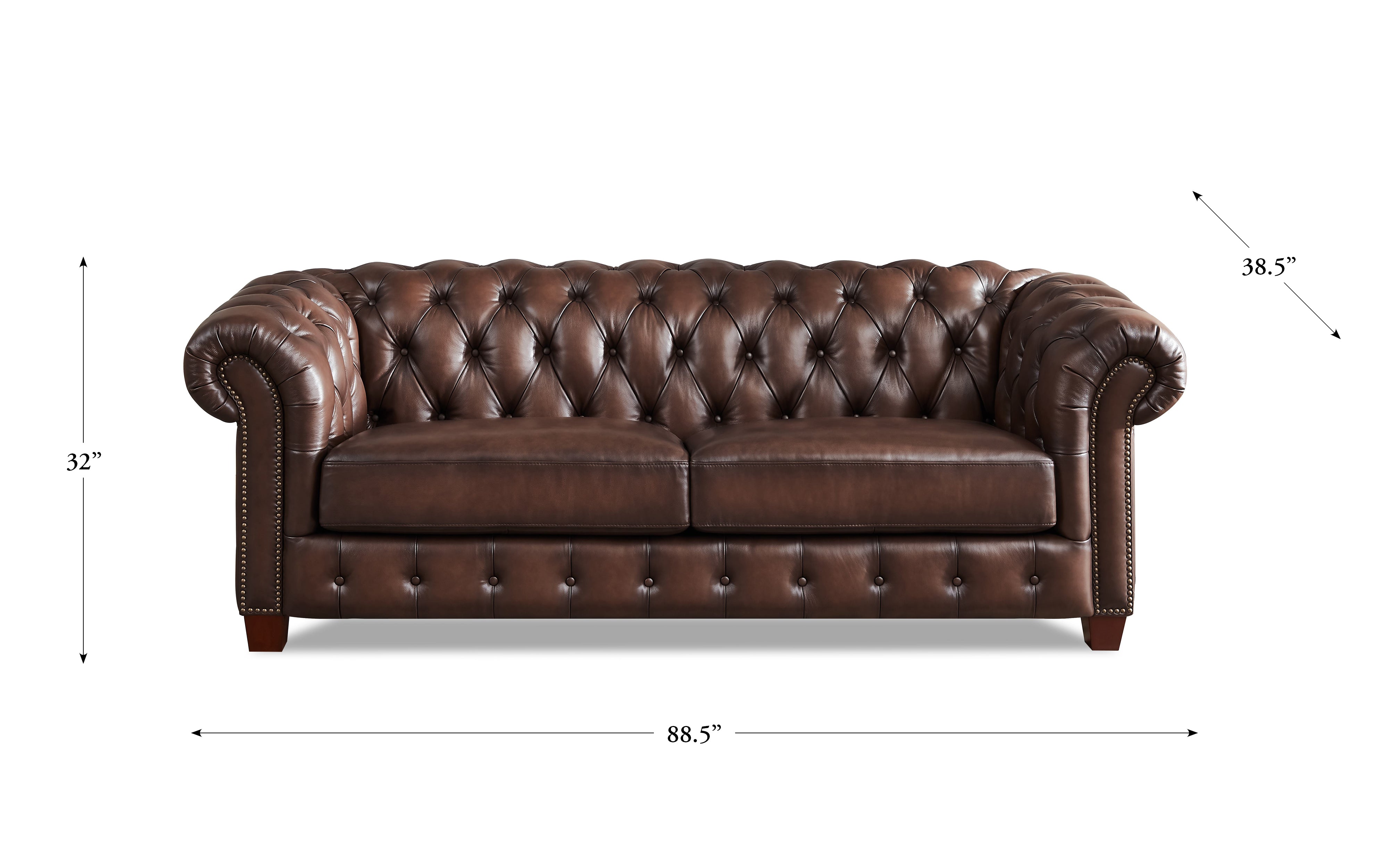 Versailles Leather Sofa Collection